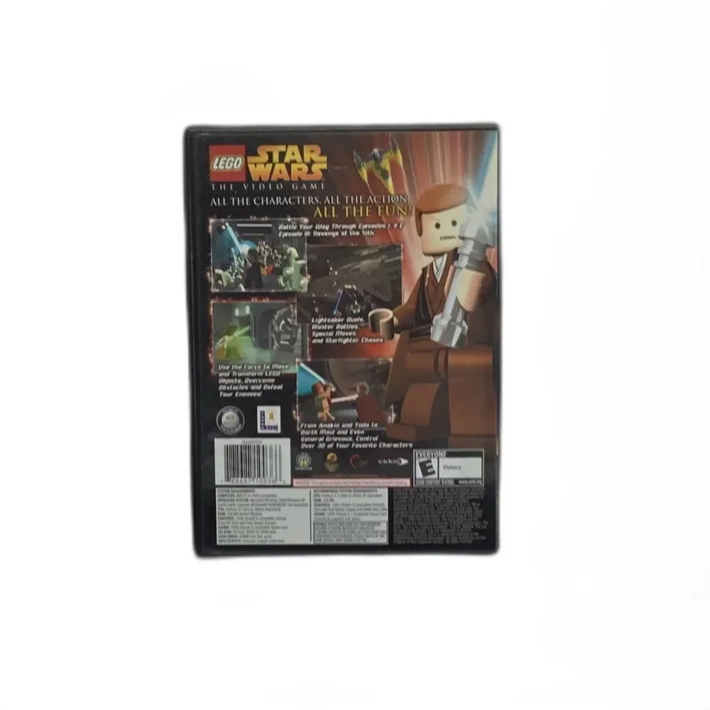 Lego Star Wars The Video Game PC CD-ROM Case Insert 2005 Vintage Retro